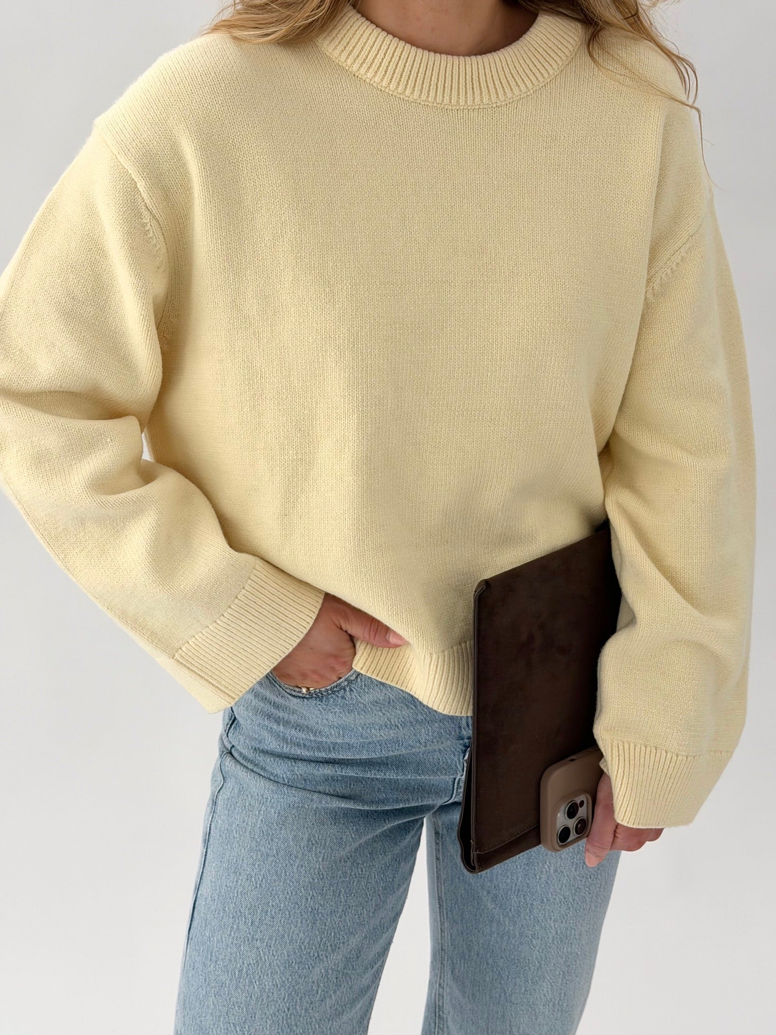 AWLAURA Pullover - Flan